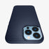 ACS03201 - iPhone 13 Pro Max Case Liquid Air in matte black showing the back